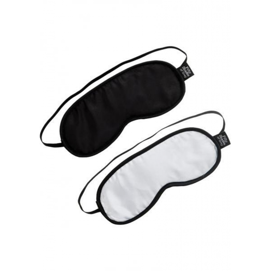 Fifty Shades of Grey No Peeking Soft Twin Blindfold Set