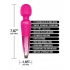 Nixie Wand Massager - Rechargeable Pink Ombre Sensation