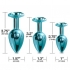 Nixie Blue Metallic Metal Plug Trainer Set