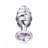 Nixie Honey Dripper Small Ribbed Stainless Steel Plug