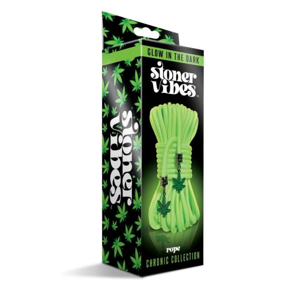 Stoner Vibe Chronic Collection Glow In The Dark Rope - 32 Ft