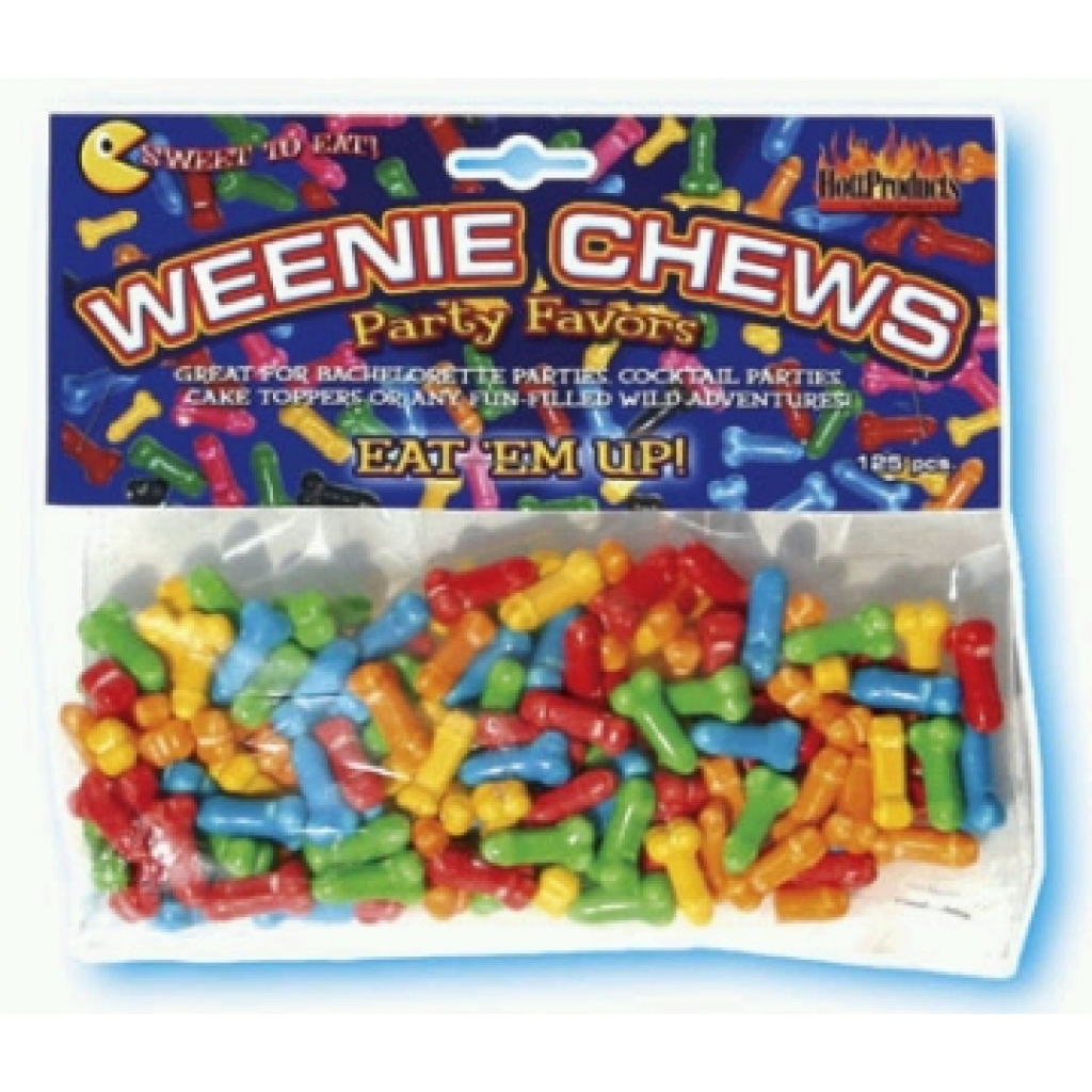 Whimsical Weenie Chews Penis Candy