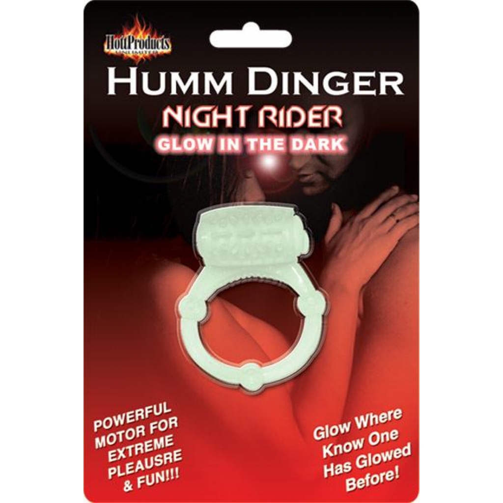 Humm Dinger Vibrating Glow-in-the-Dark C-Ring/Stimulator