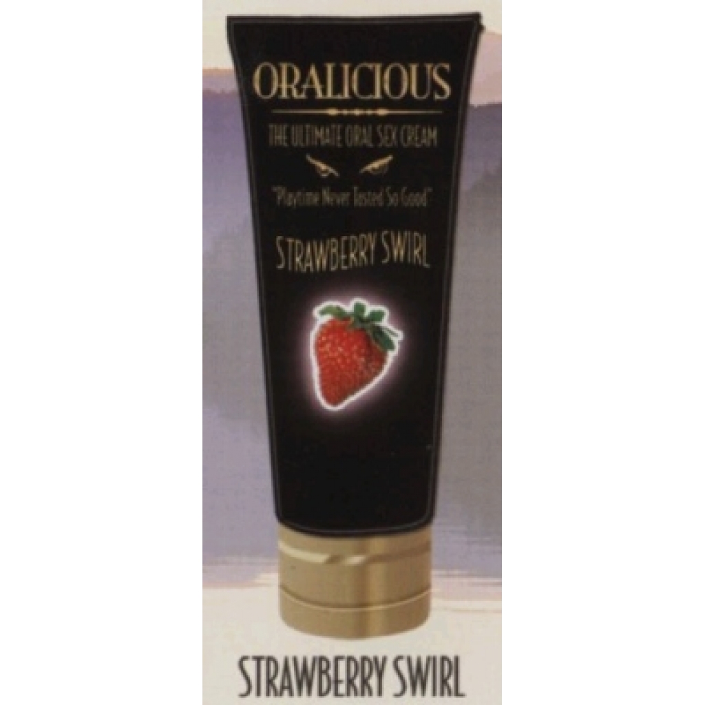 Oralicious Oral Sex Cream - Strawberry (2oz)