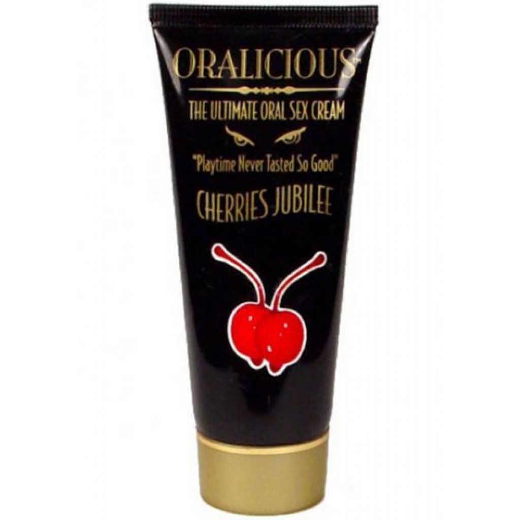 Oralicious Ultimate Oral Sex Cream - Cherry Flavor (2 oz)