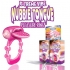 Nubby Tongue MagentaPink Vibrating Penis Ring