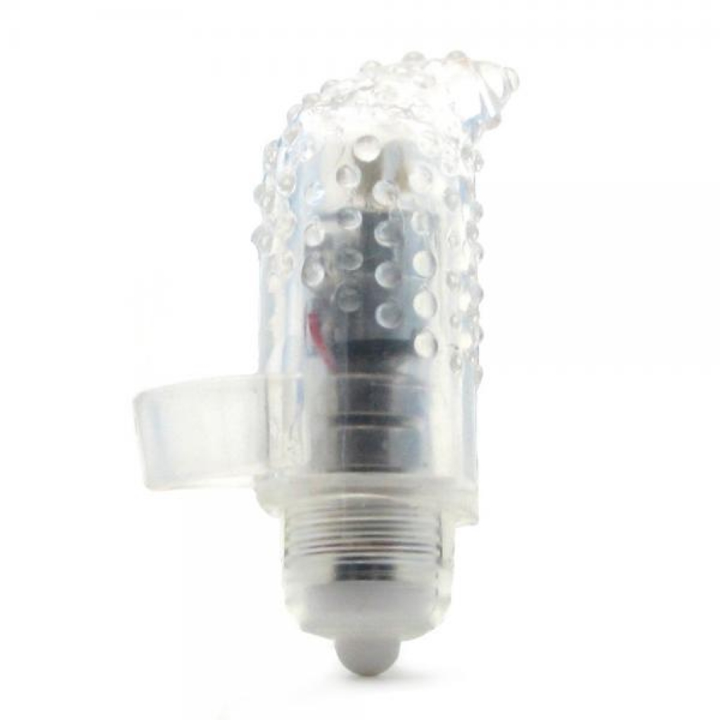 Light Up Frisky Finger - Clear Vibrator