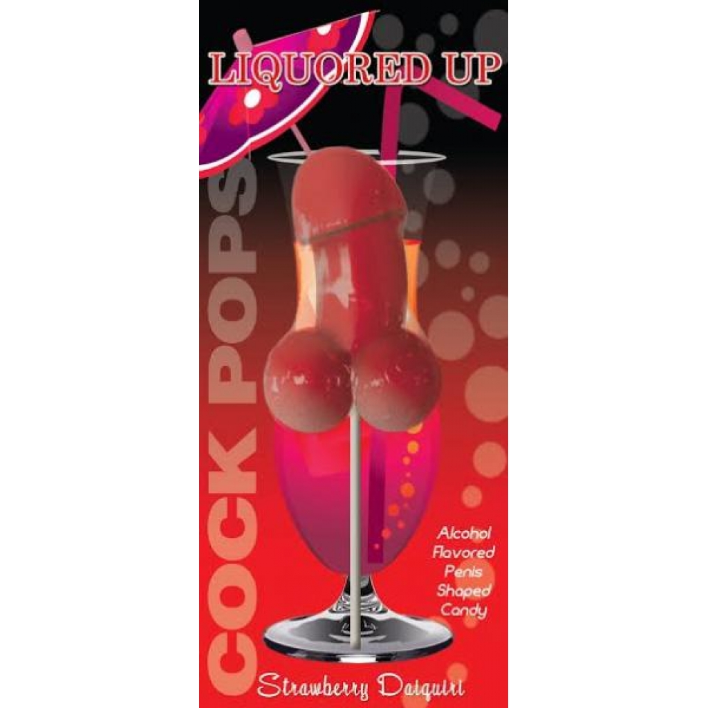 Penis Pop Strawberry Daiquiri Flavor Lollipop - Fun Treat