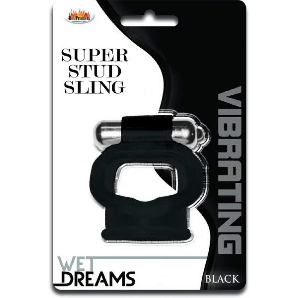 Wet Dreams Super Stud Sling Vibrating Ring