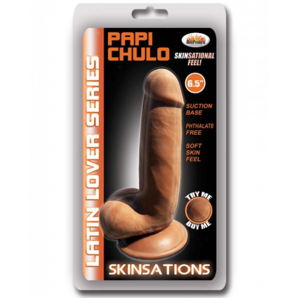 Latin Lover Papi Chulo 6.5-inch Tan Dildo