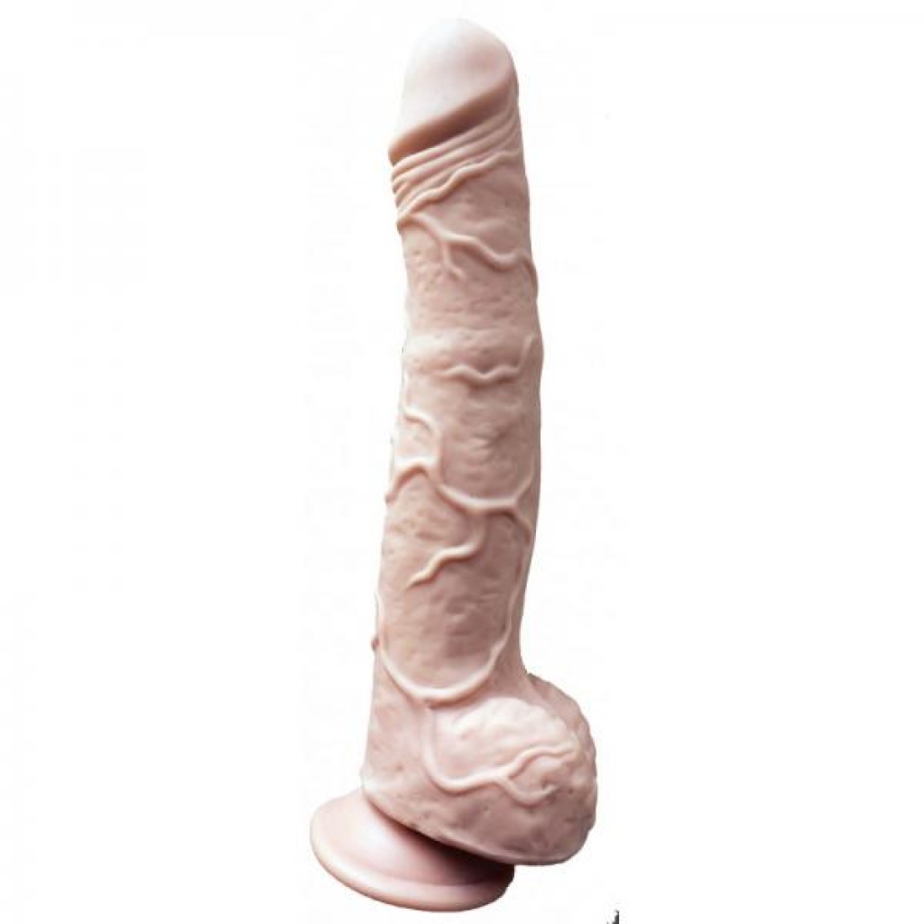 Skinsations Penisasaurus Dildo - 11 inches Beige