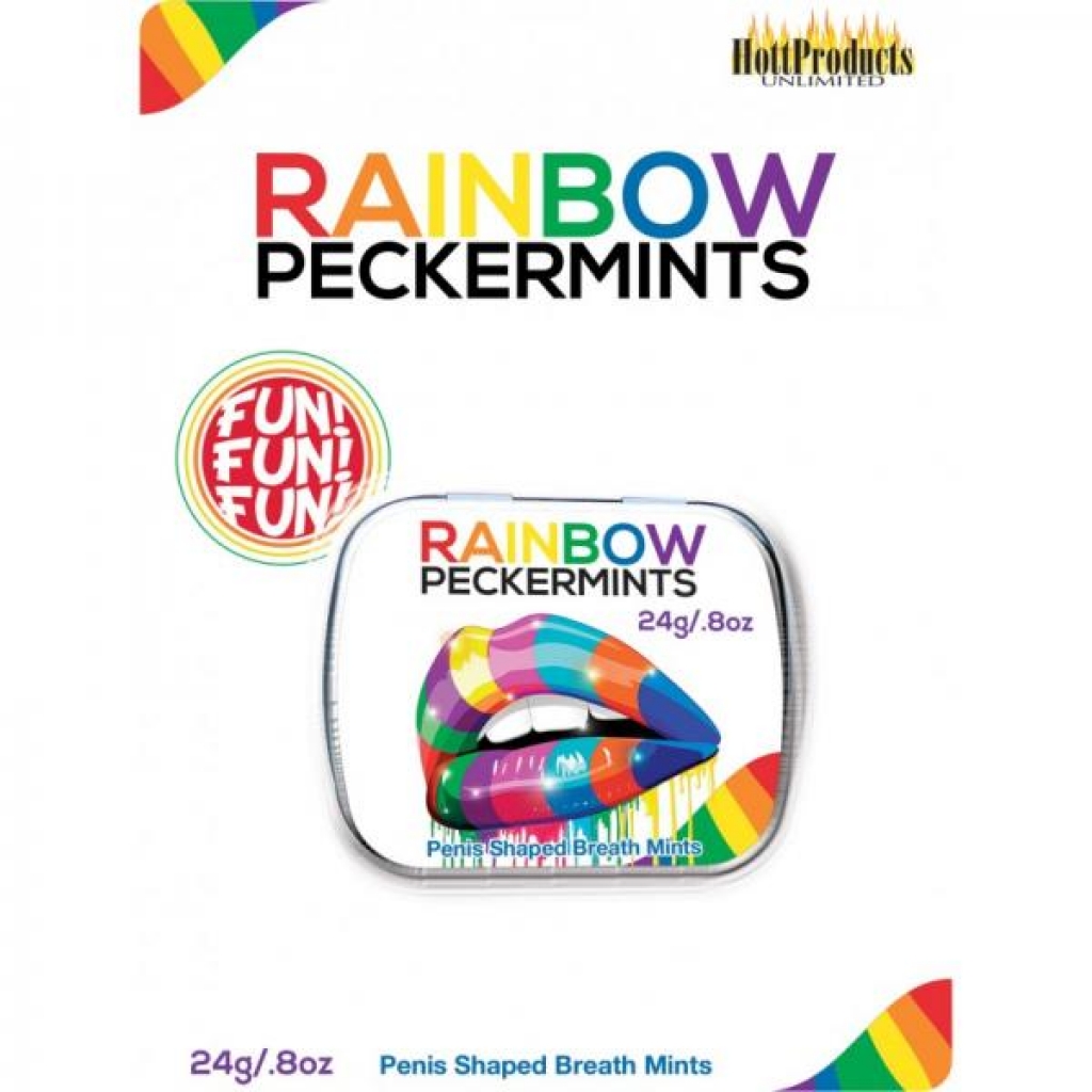 Rainbow Peckermints - Adult Candies