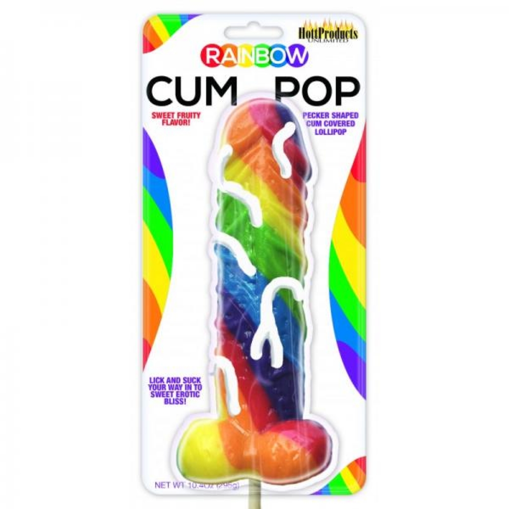 Rainbow Penis Cum Pops - Fruity Flavored Treat