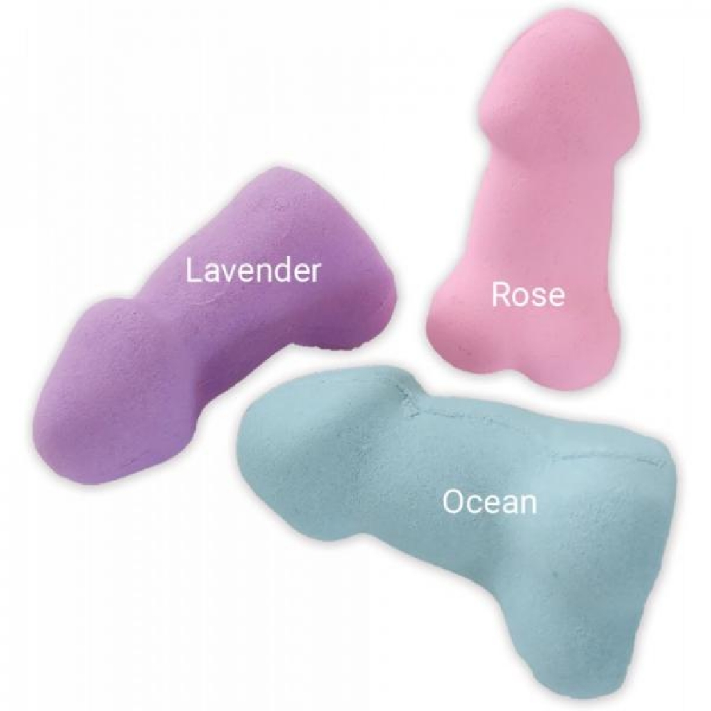 Pecker Bath Bomb 3 Pack - Scented for Sensual Playtime