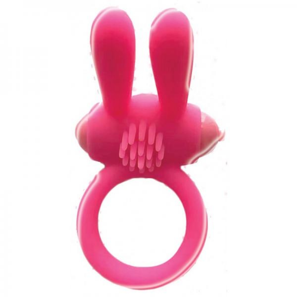 Wet Dreams Bunny Buster Penis Ring with Turbo Motor - Pink