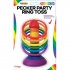 Rainbow Pecker Party Ring Toss Game - Vibrant Adult Fun