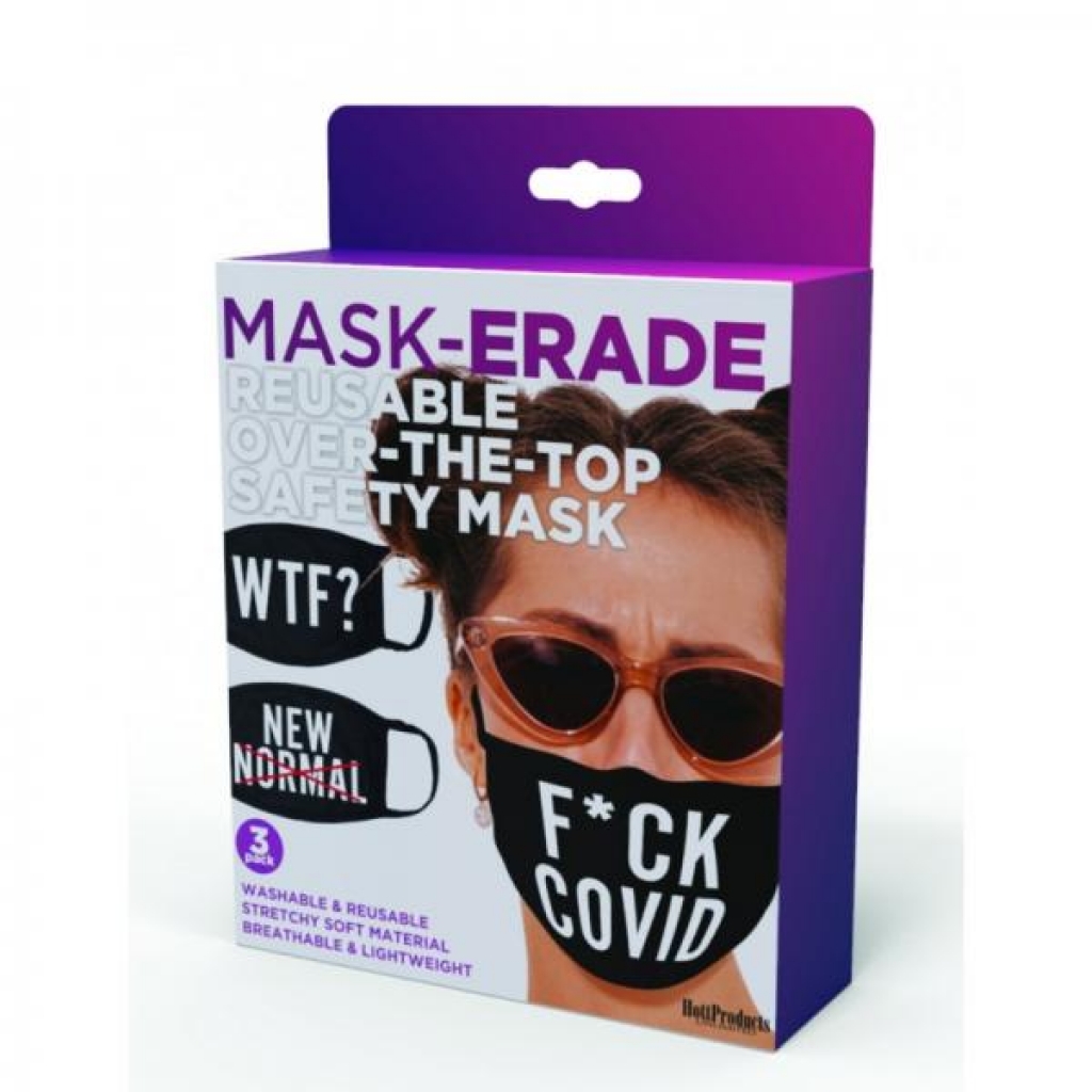 Mask-erade Masks - 3 Pack