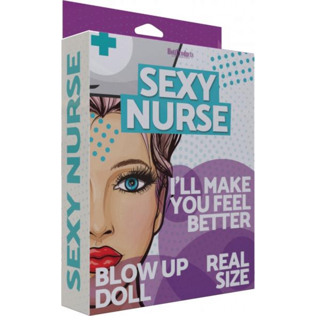 Sexy Nurse Inflatable Party Doll - Fun Companion