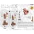 Skinsations Skinlastic Sliding Skin 7in Dildo W/ Suction Base