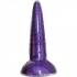 Stardust Mercury Rising Silicone Dildo - 9 inches - Purple