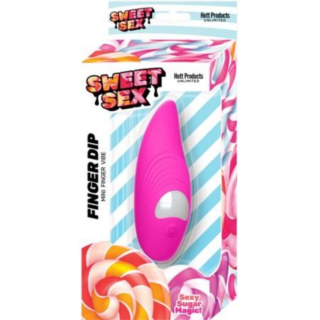 Sweet Sex Finger Dip Finger Vibrator – Magenta