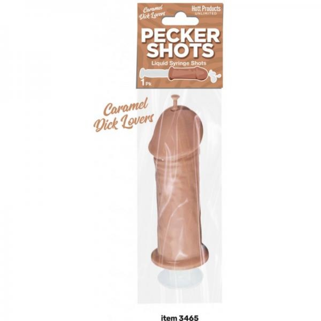 Pecker Shot Syringe - Brown