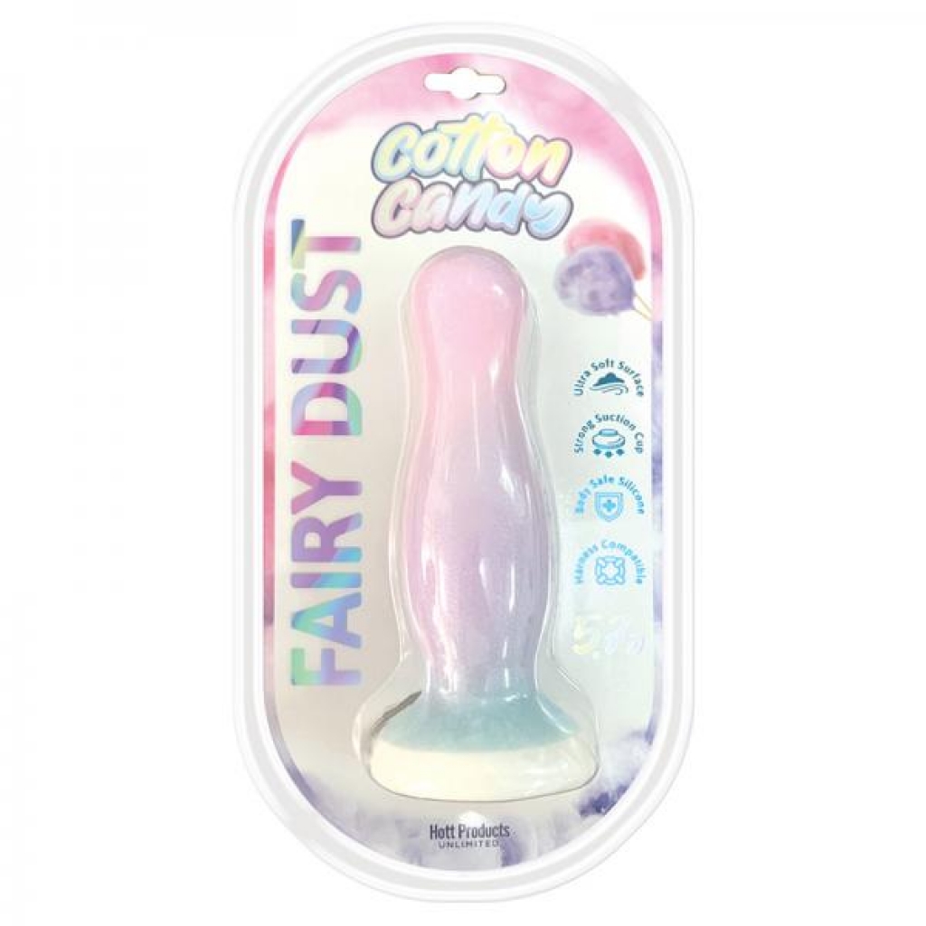 Cotton Candy Fairy Dust Silicone Dildo - Sweet and Irresistible