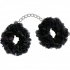 Blossom Luv Flower Cuffs - Black