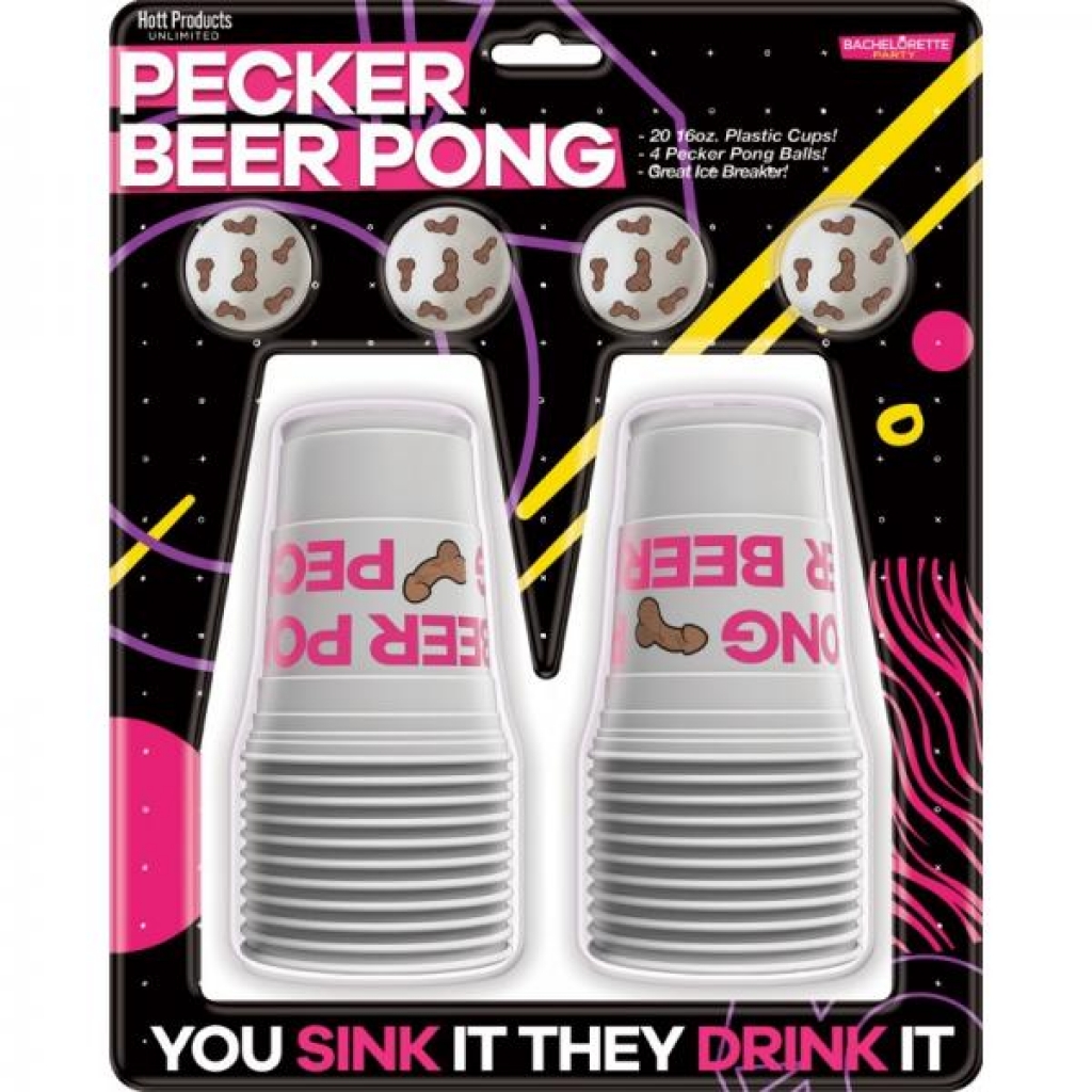 Pecker Beer Pong Party Set