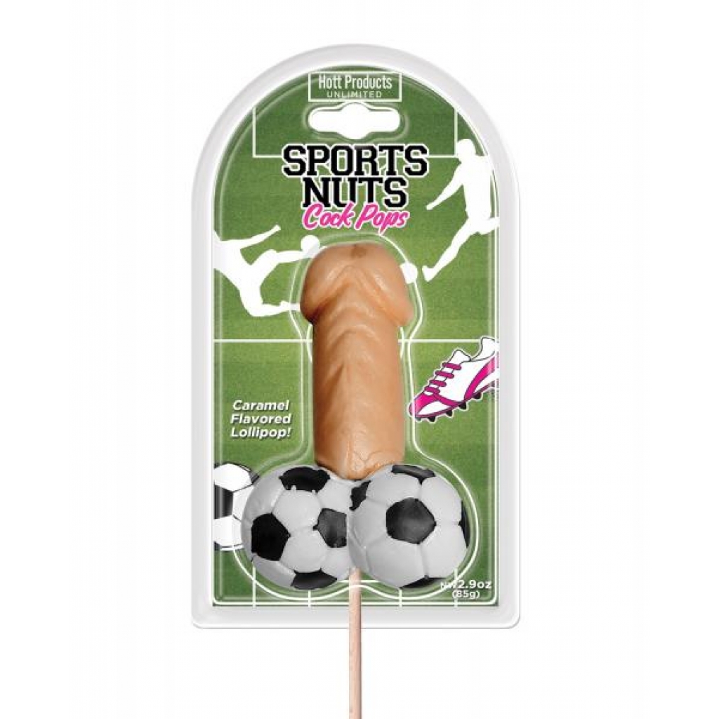 Sports Nuts Penis Pops - Soccer Balls Caramel Flavor