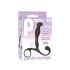 P Zone Prostate Massager with Extra Reach - Black