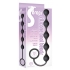 The Nines S Drops Silicone Anal Beads Black