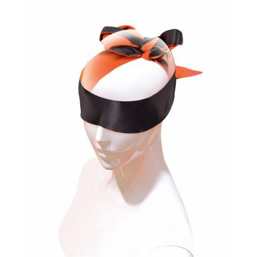 Orange Is The New Black Satin Sash Blindfold Restraint - Fun & Sensual