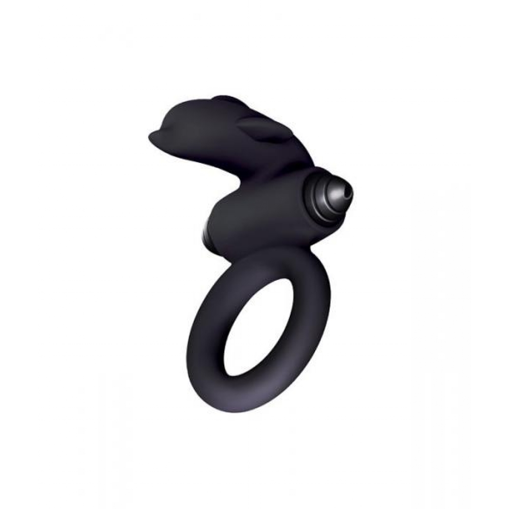 The Nines S-Bullet Ring Flipper - Black Silicone