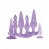 Try-Curious Anal Plug Kit - Purple