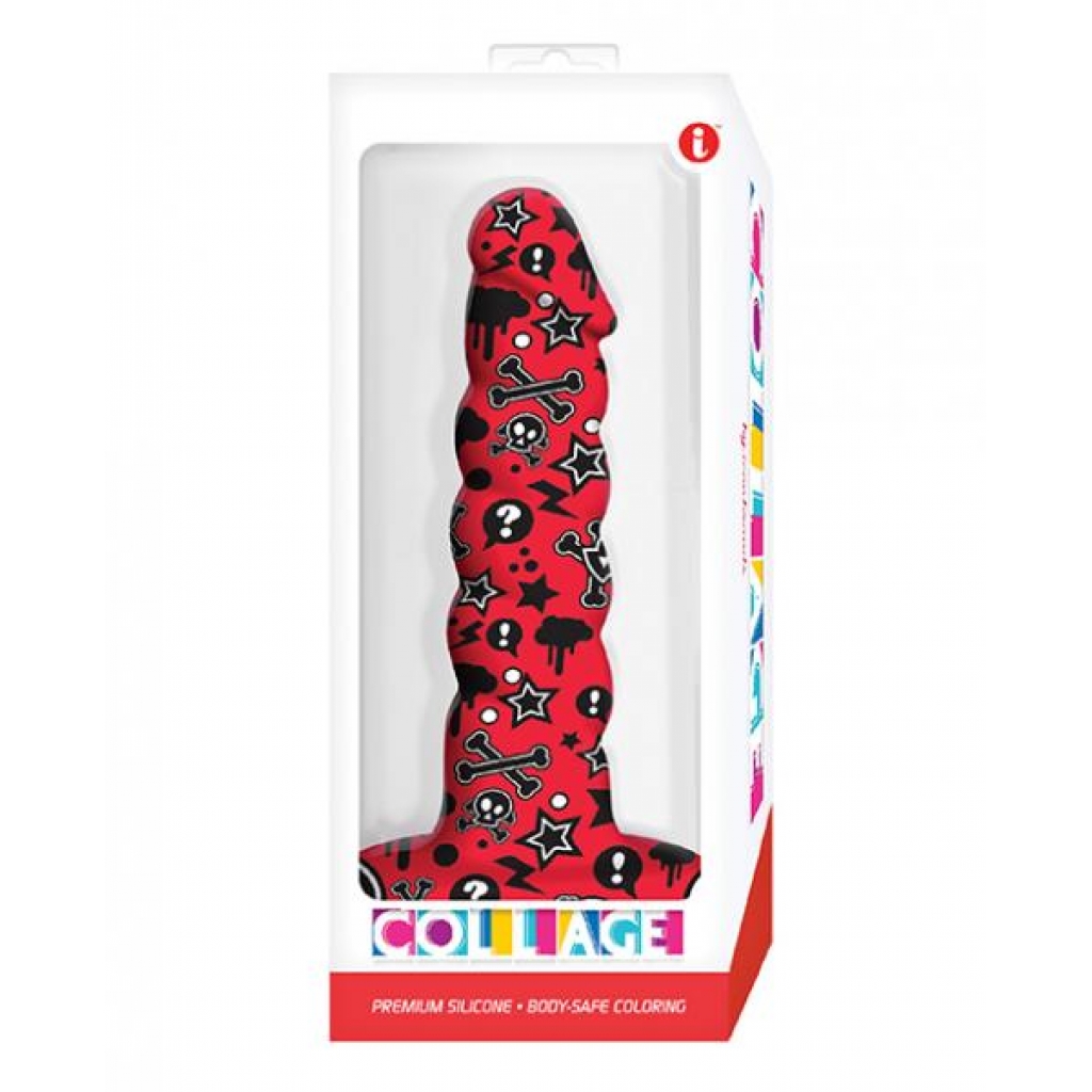 Collage Goth Girl Premium Silicone Dildo