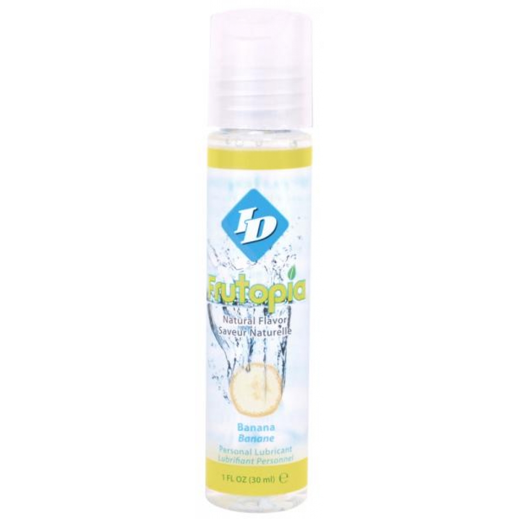 ID Frutopia Lubricant: Banana Flavored 1oz