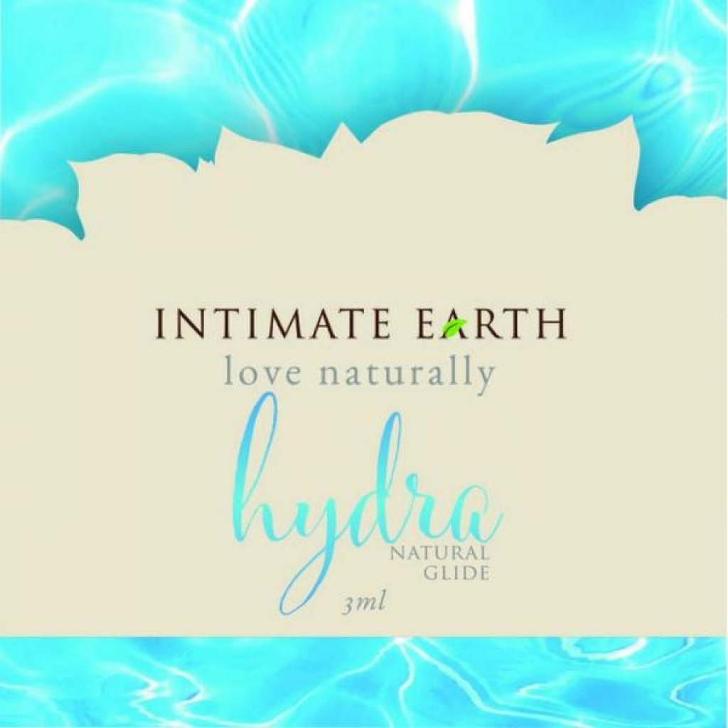 Intimate Earth Hydra Glide Foil Pack Sample Size - Premium Lubricant