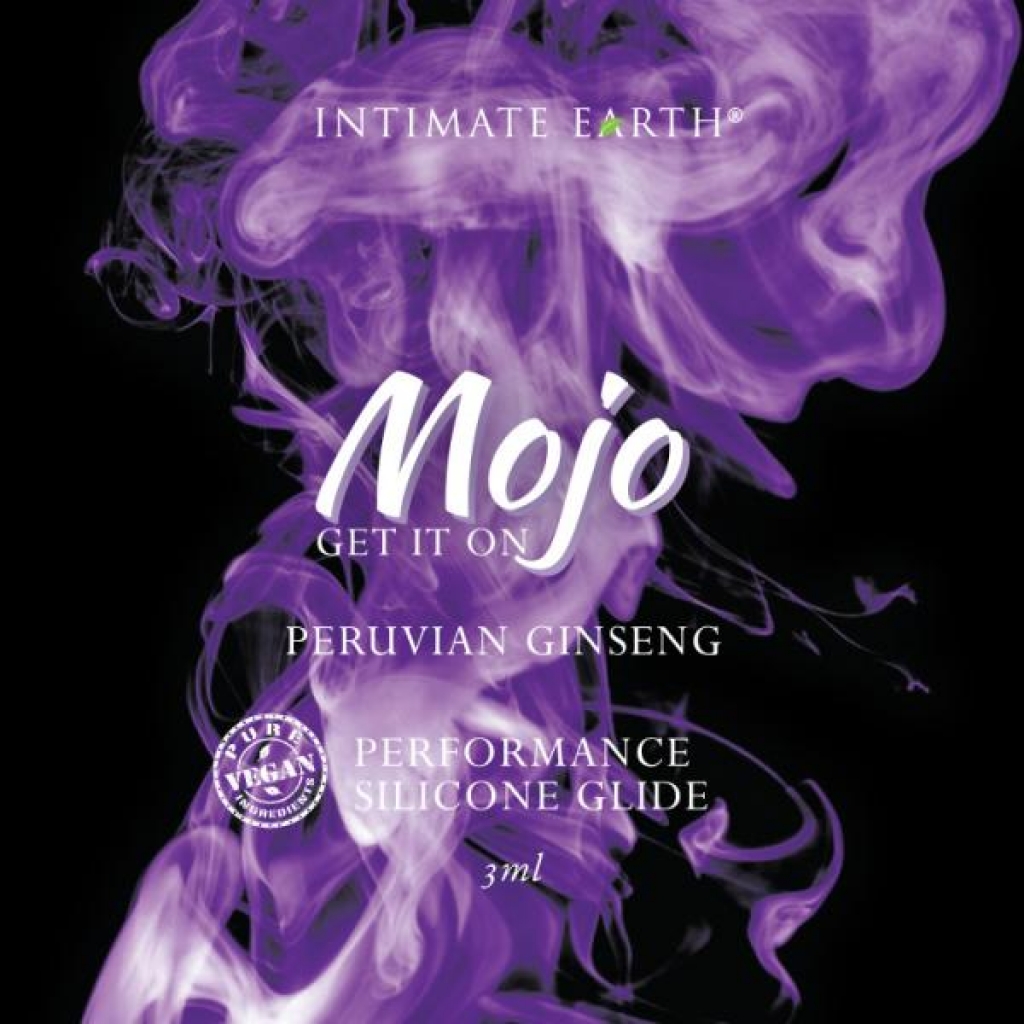 Mojo Peruvian Ginseng Silicone Performance Glide 3 Ml Foil