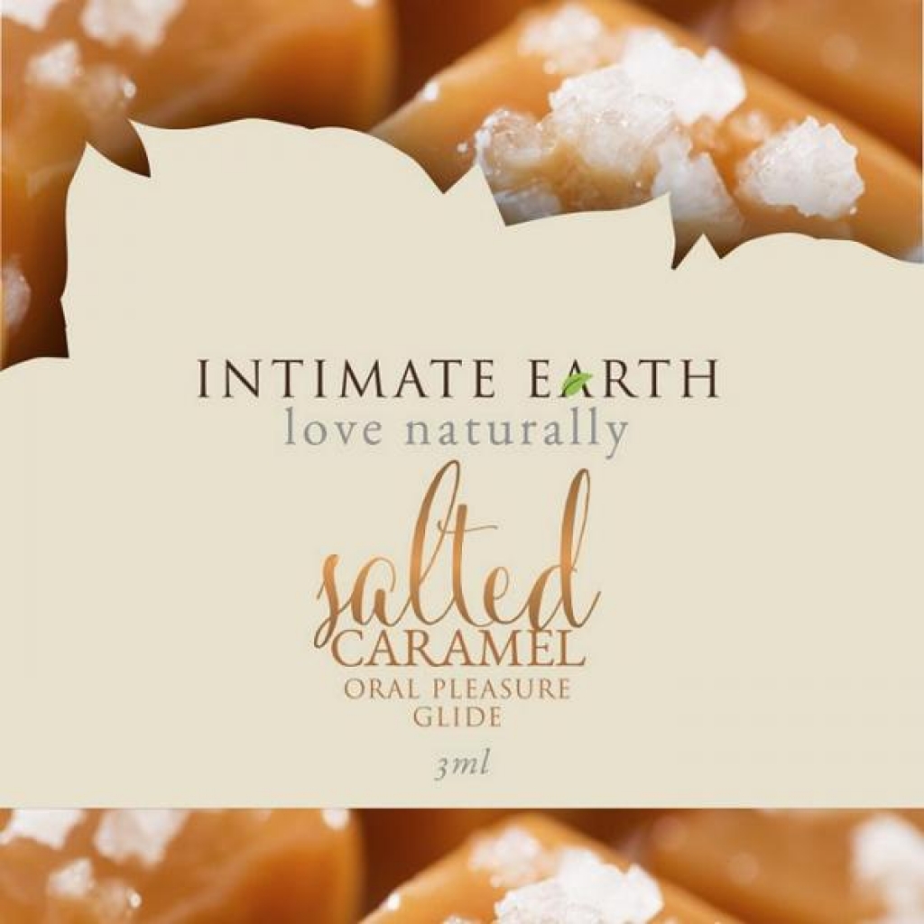 Intimate Earth Salted Caramel Flavored Glide - 0.10oz