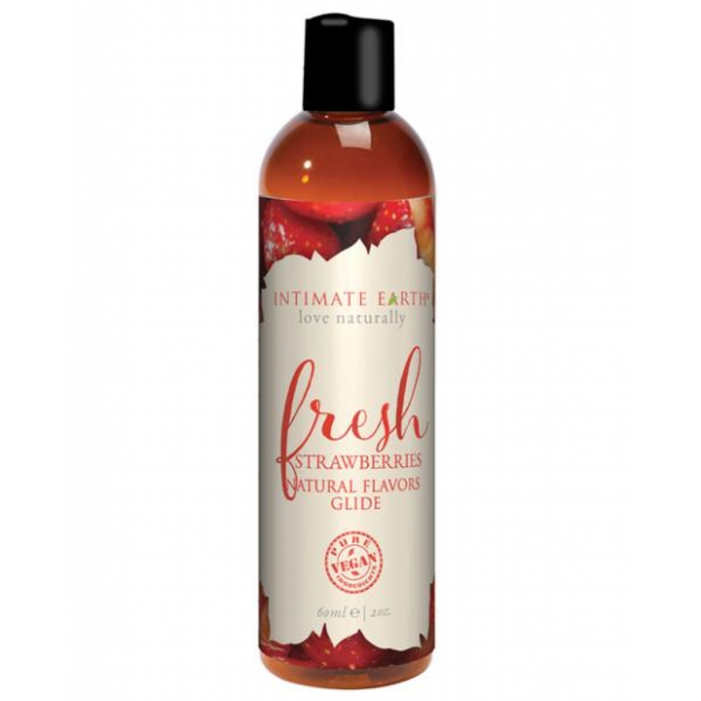 Intimate Earth Fresh Strawberries Glide 2oz