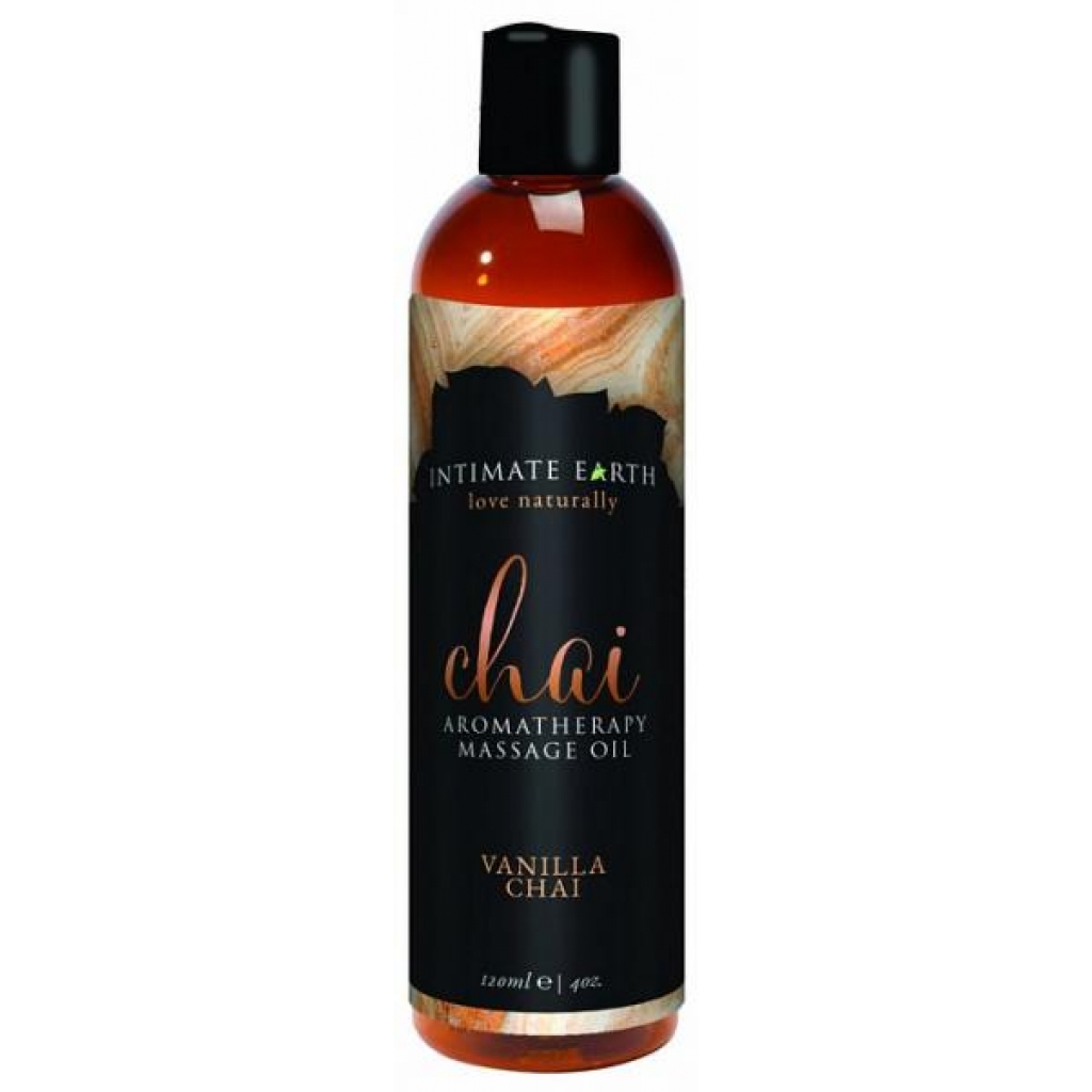 Intimate Earth Chai Massage Oil - 4 oz