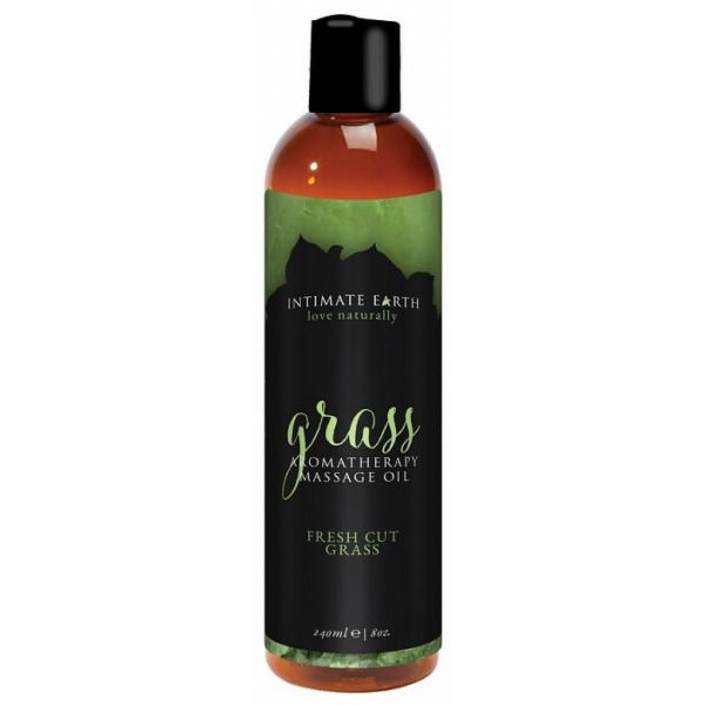 Intimate Earth Grass Massage Oil - 8oz