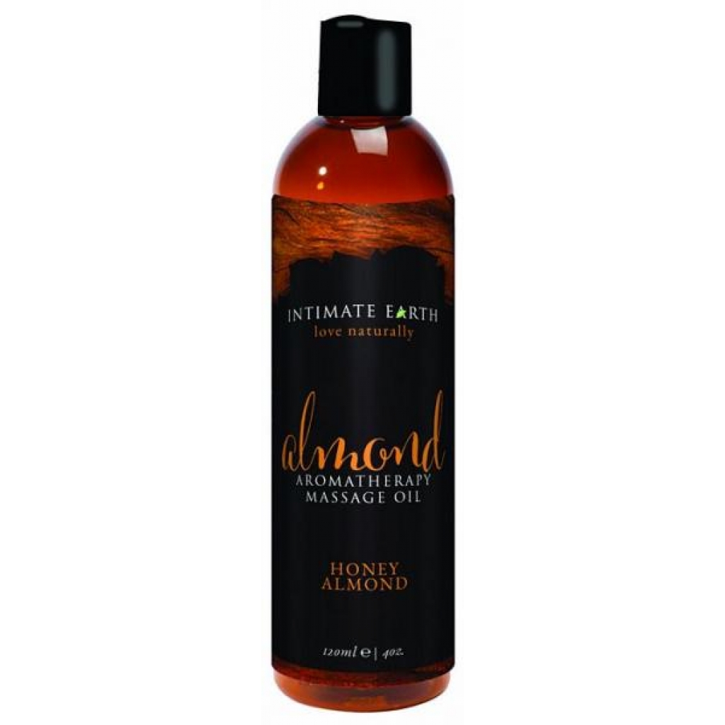 Intimate Earth Almond Massage Oil - 4oz