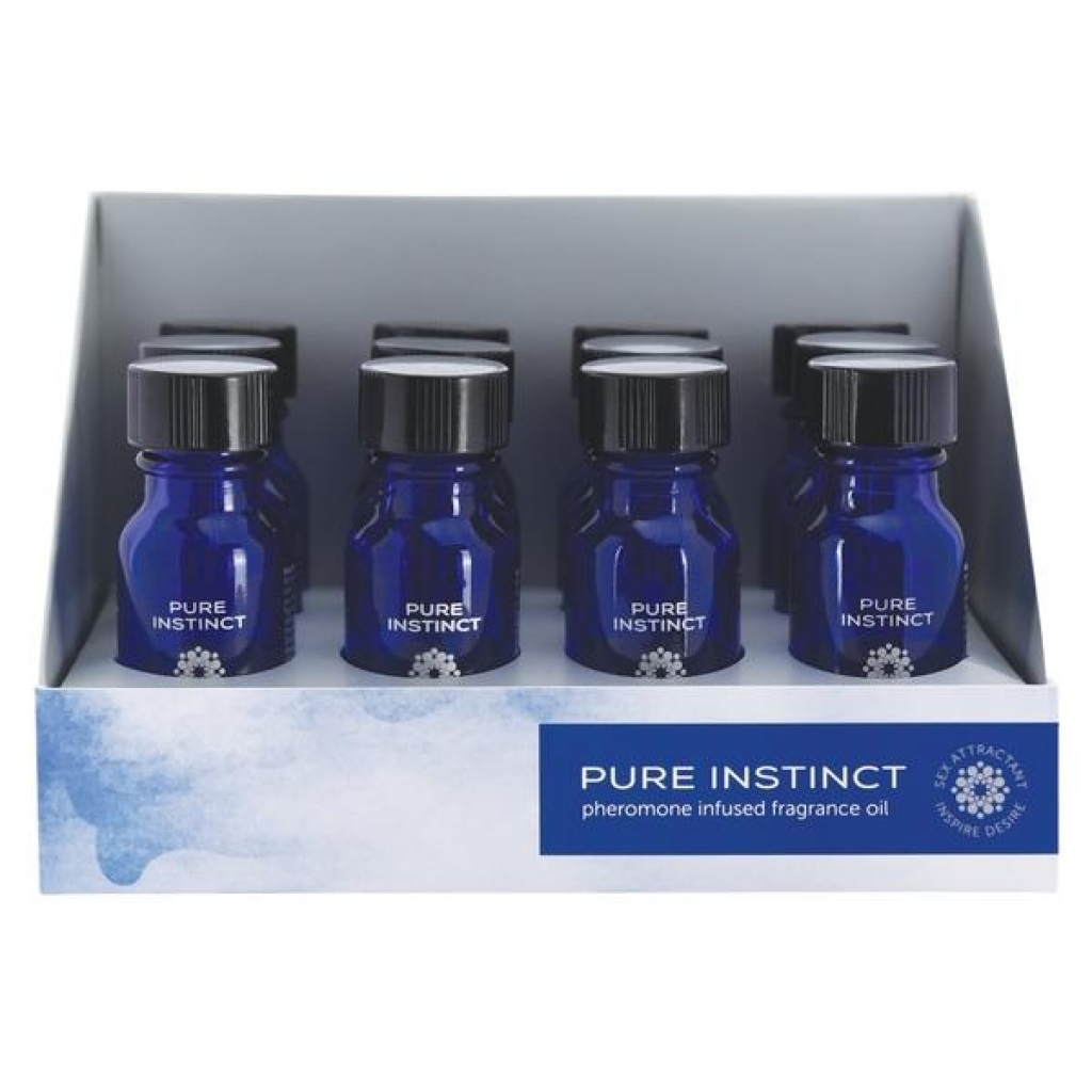 Pure Instinct Pheromone Fragrance Oil 12 Piece Display