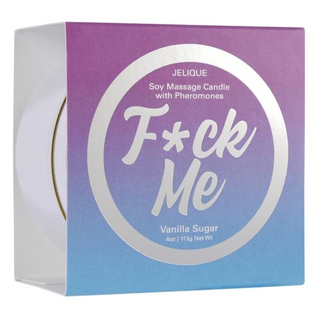 Massage Candle With Pheromones - F*ck Me Vanilla Sugar 4oz