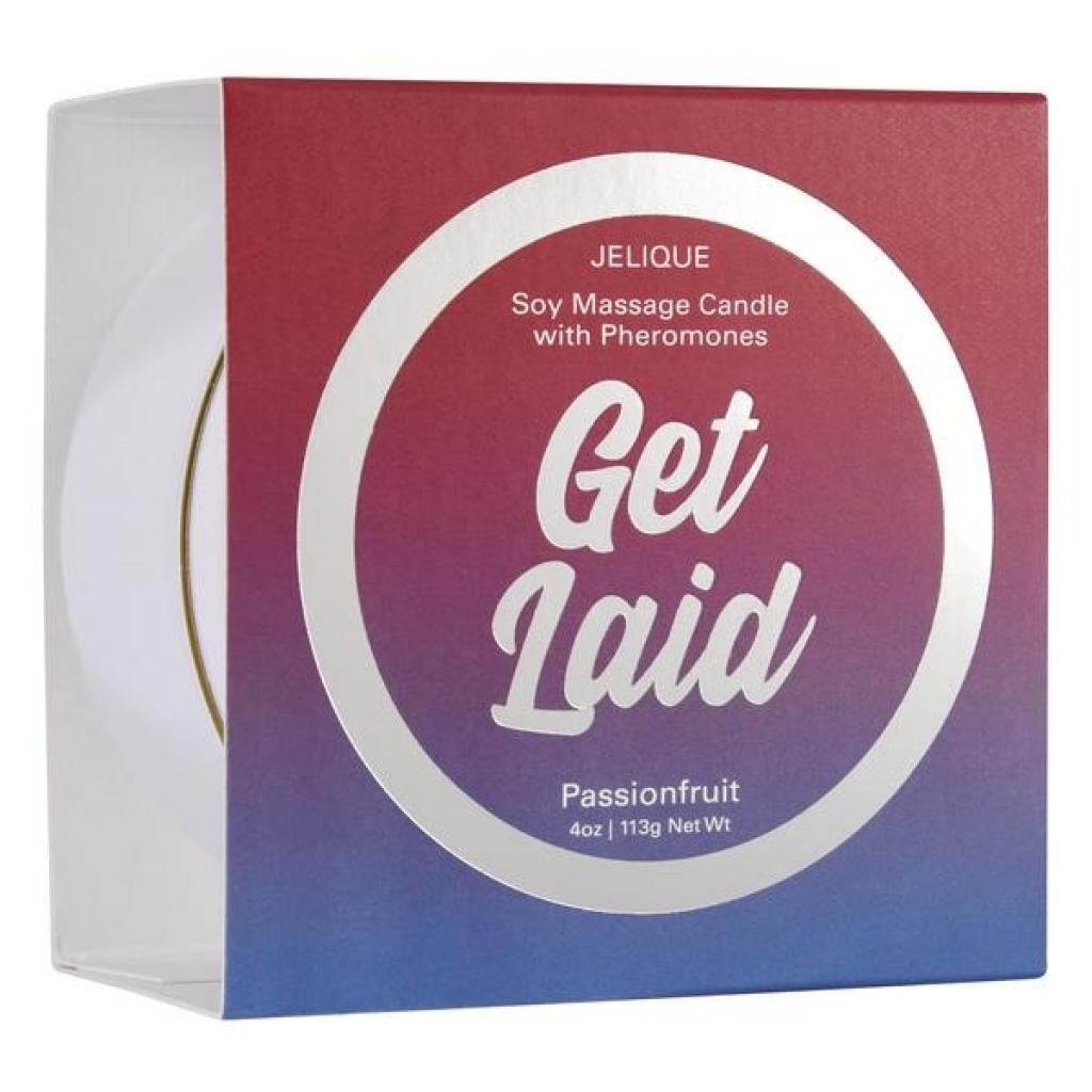 Massage Candle with Pheromones - Get Laid Passionfruit 4oz