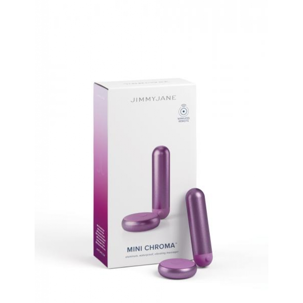 Jimmyjane Mini Chroma Wireless Remote Bullet Vibrator - Purple