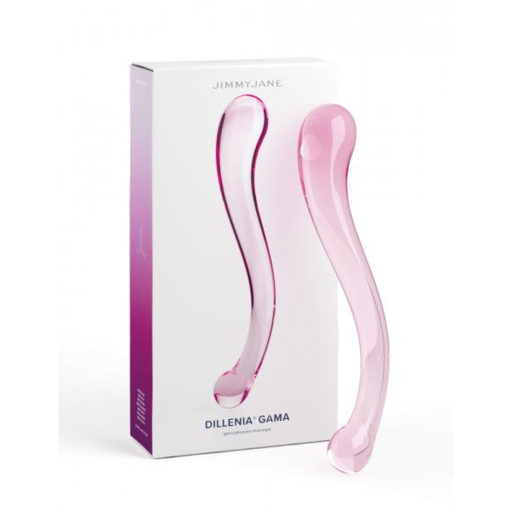 Jimmyjane Dillenia Gama Curved Glass Dildo