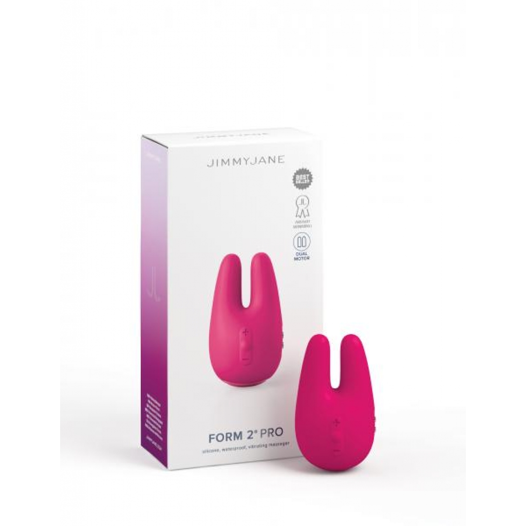 Jimmyjane Form 2 Pro Pink - Dual Motor Clitoral Massager